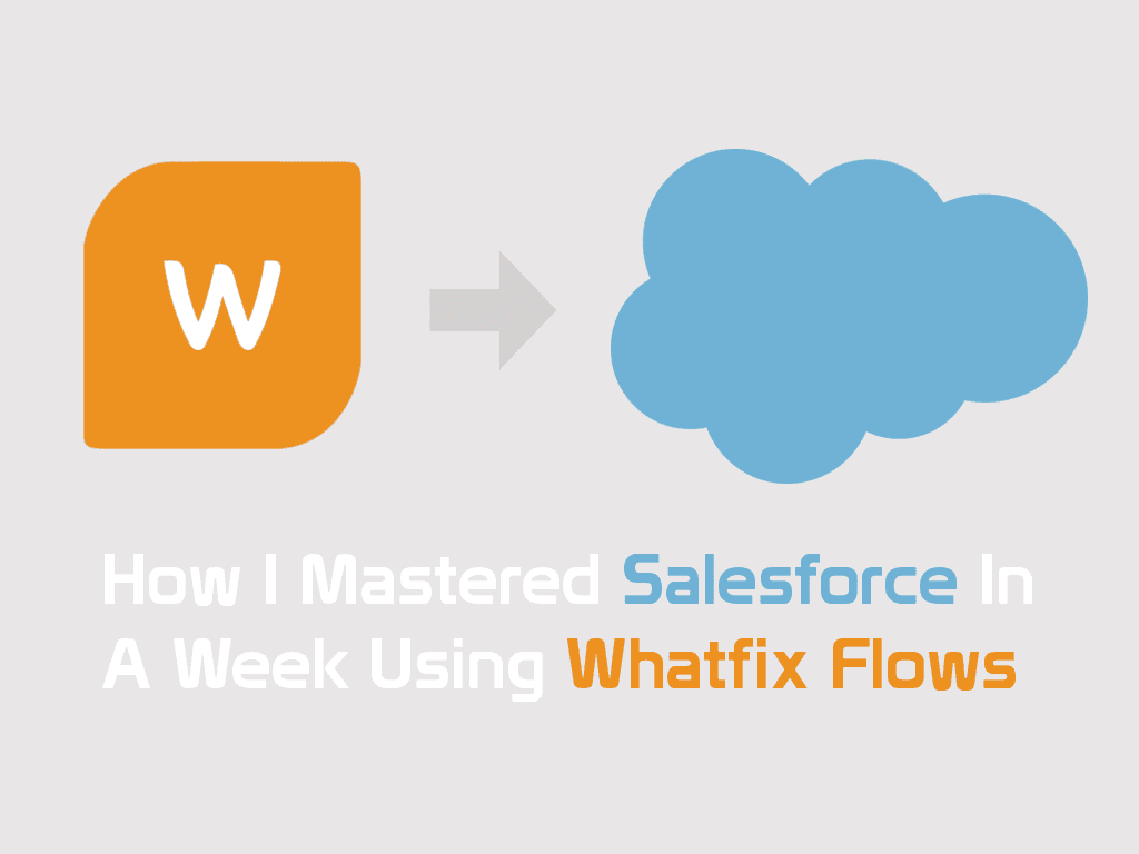 How I Mastered Salesforce In A Week Using Whatfix Guides Whatfix
