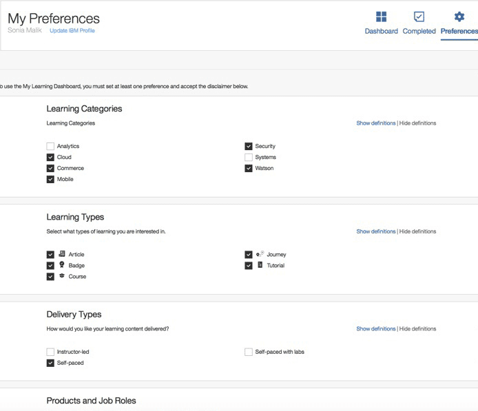 IBM-Microlearning-example