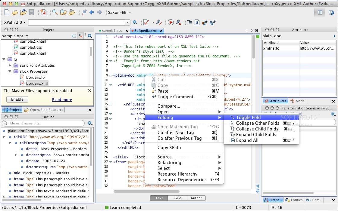 oxygen xml editor free alternative