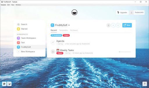 Taskade-screenshot