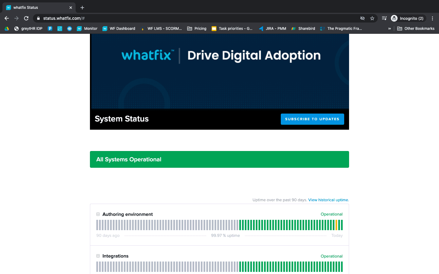 dstar dsync status page