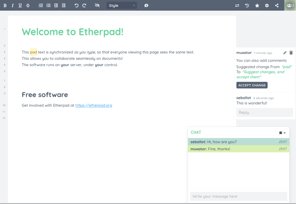 Etherpad-screenshot