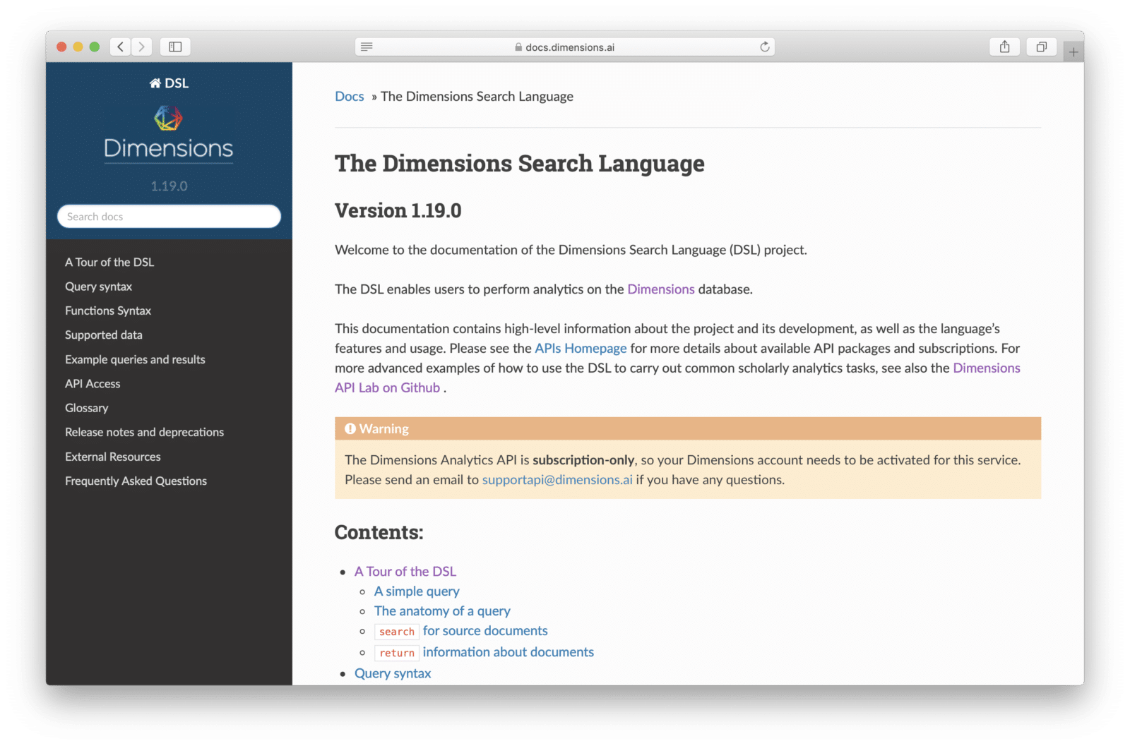 Technical Documentation Example