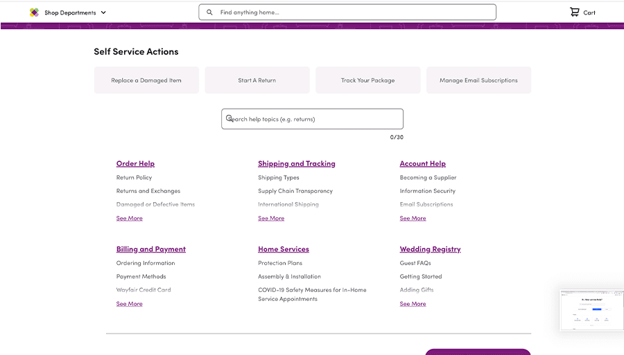 Wayfair-Knowledge-Base-Example