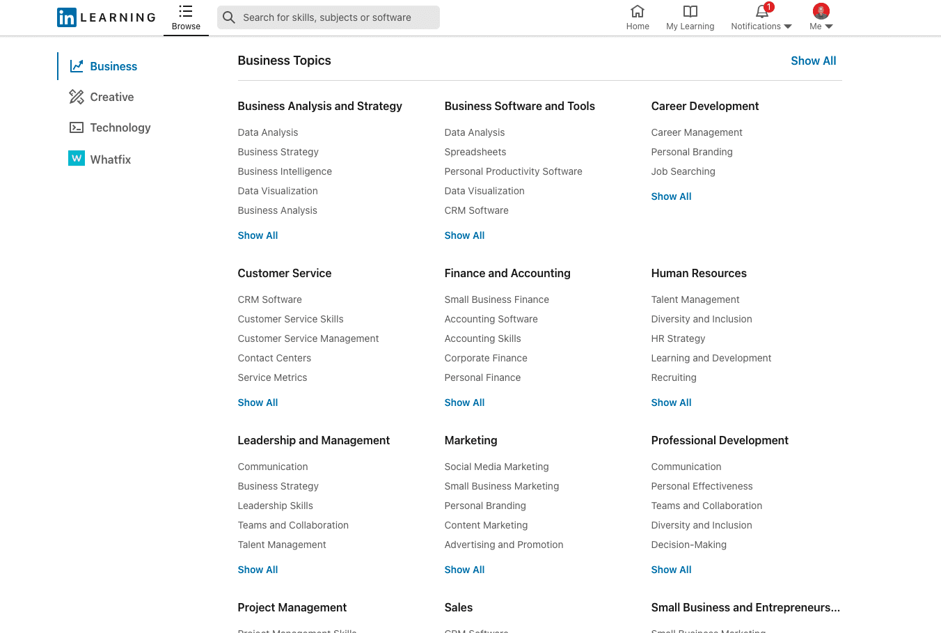 types-of-linkedin-learning-classes