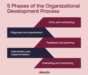 5 Phases of Organizational Development (Goals & Interventions)