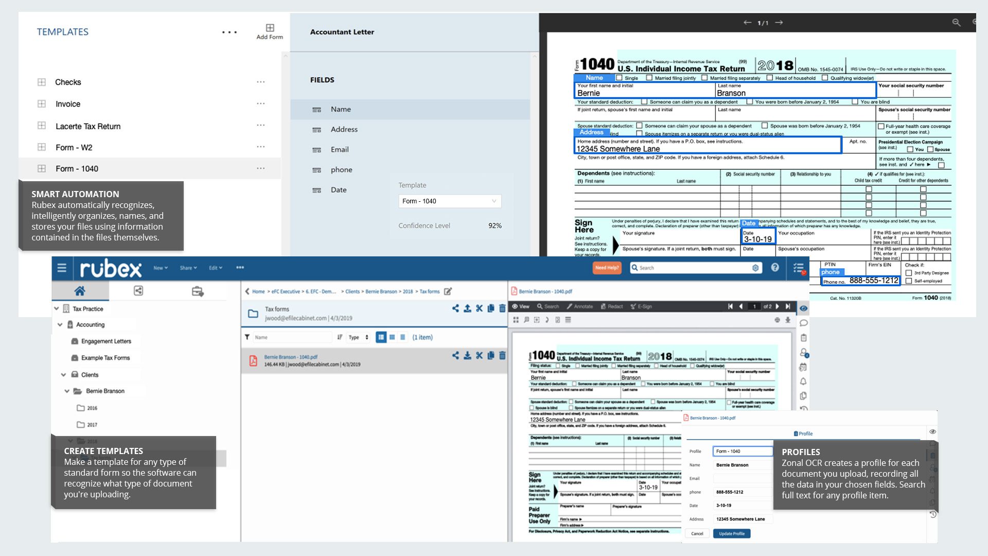 Profile items. IBM FILENET content Manager. EFILECABINET screenshot. Document Management System Rubex. IBM FILENET p8 platform v.5.2.