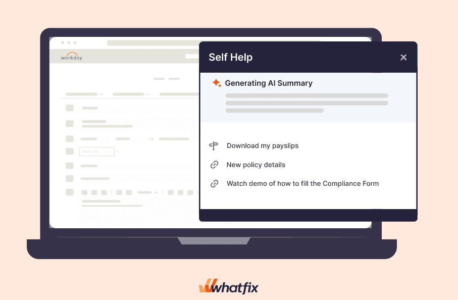 Self-Service Support for HR Processes
