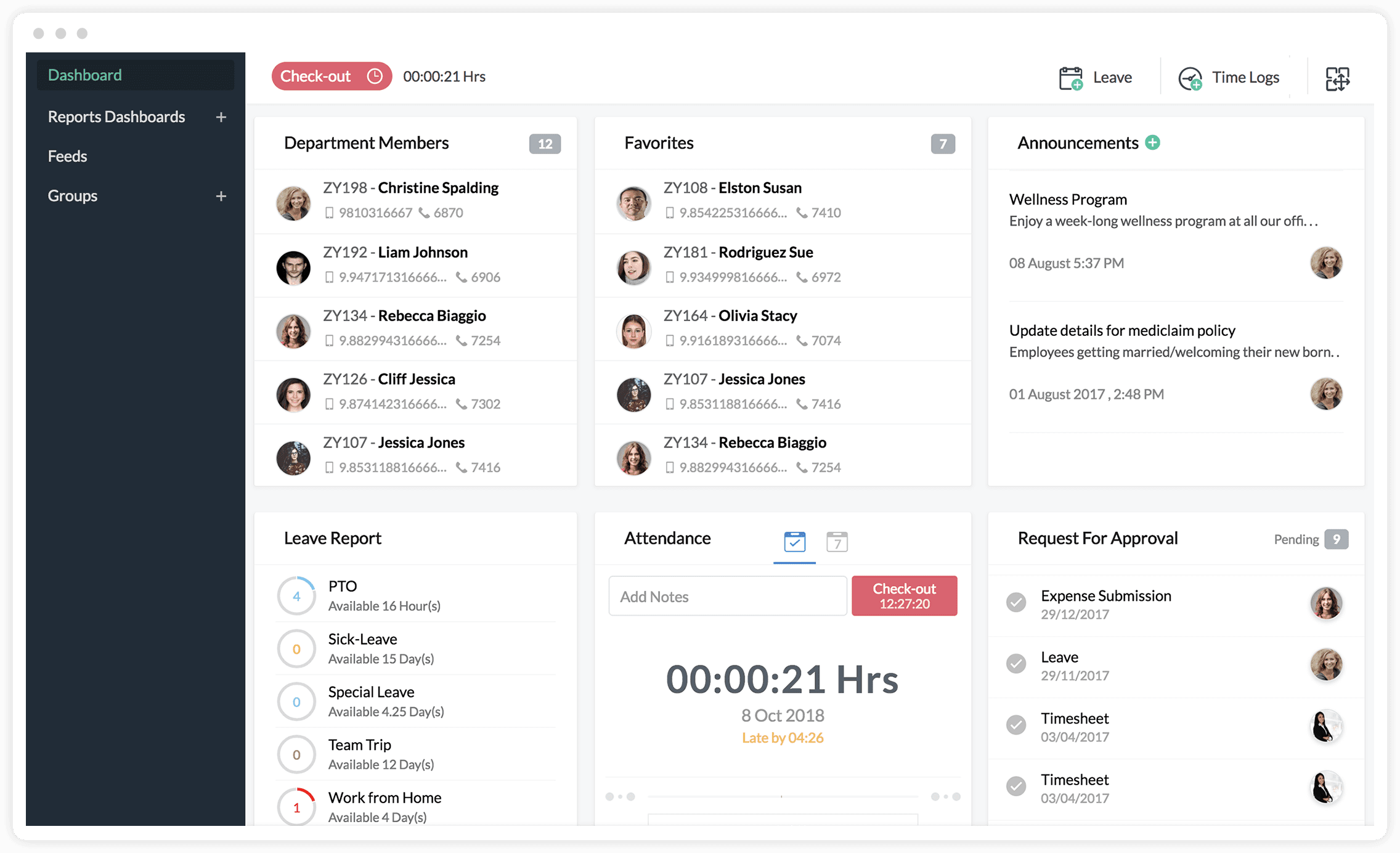 zoho-employee-self-service-example