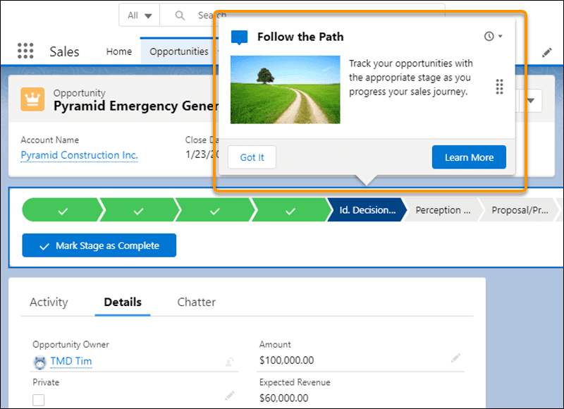 example-salesforce-in-app-guidance