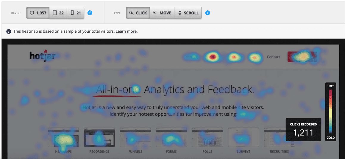 hotjar-heatmap-dashboard