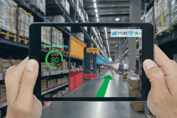 Augmented-reality-in-a-warehouse-example