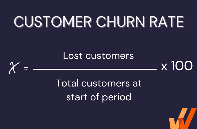 customer churn rate