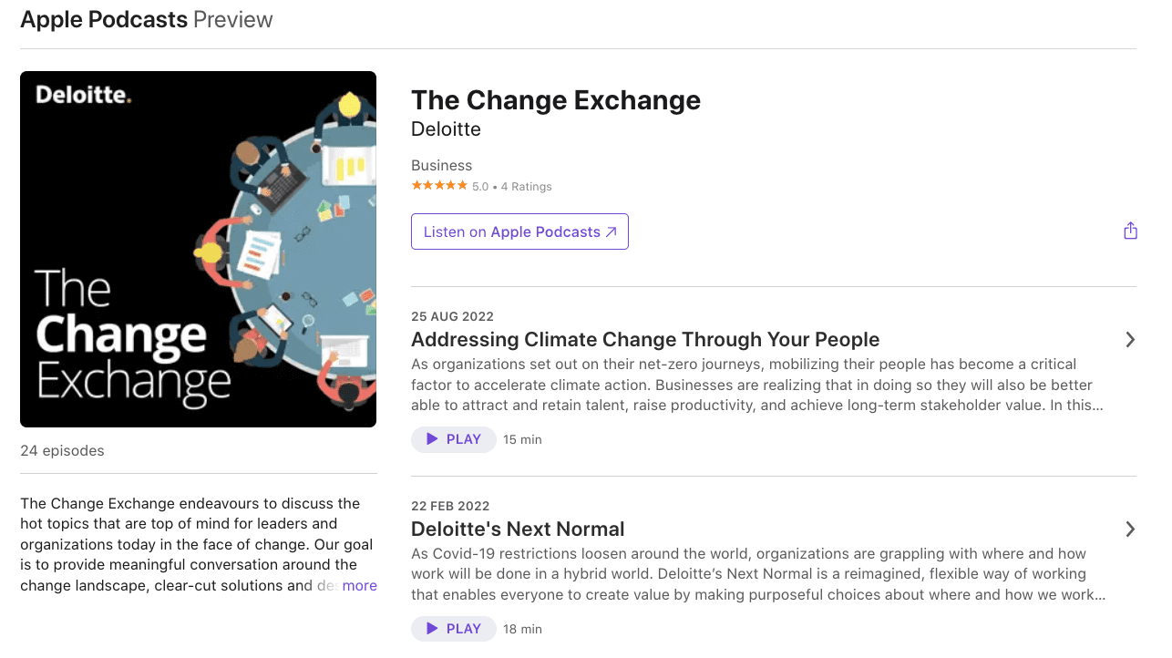 The Change Exchange