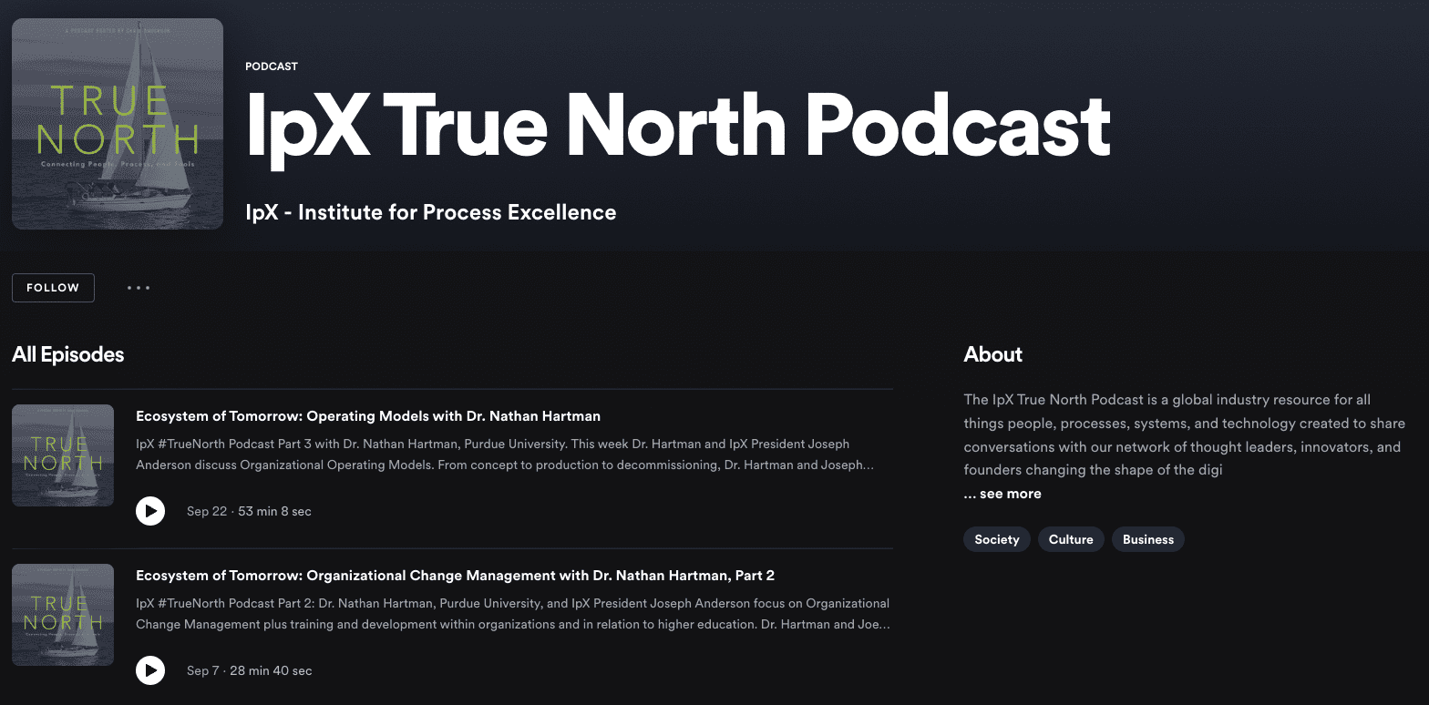IpX True North Podcast
