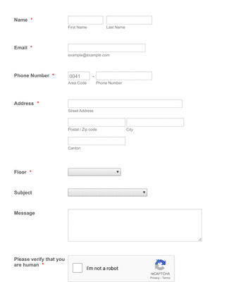 contact form