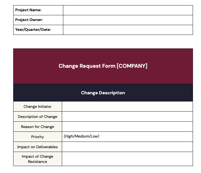 change-request-template