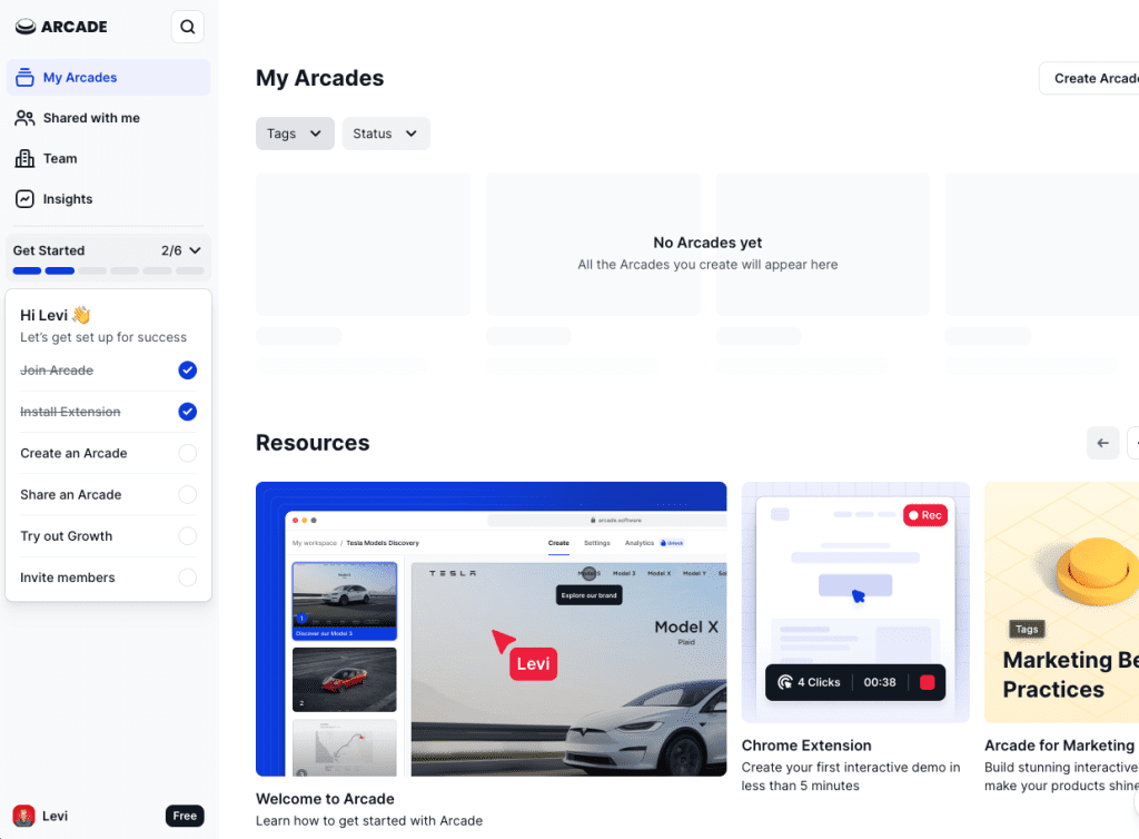 arcade-interactive-guided-user-onboarding-example