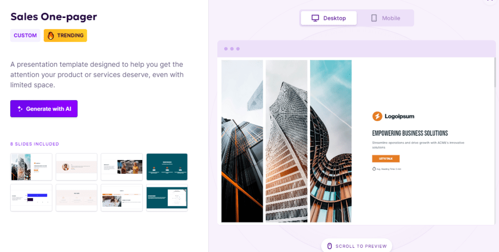 Storydoc screenshot