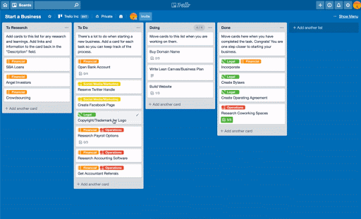 Kaban roadmap