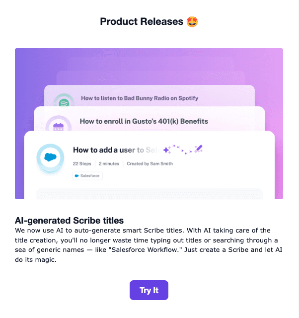 scribe-product-launch-email-example