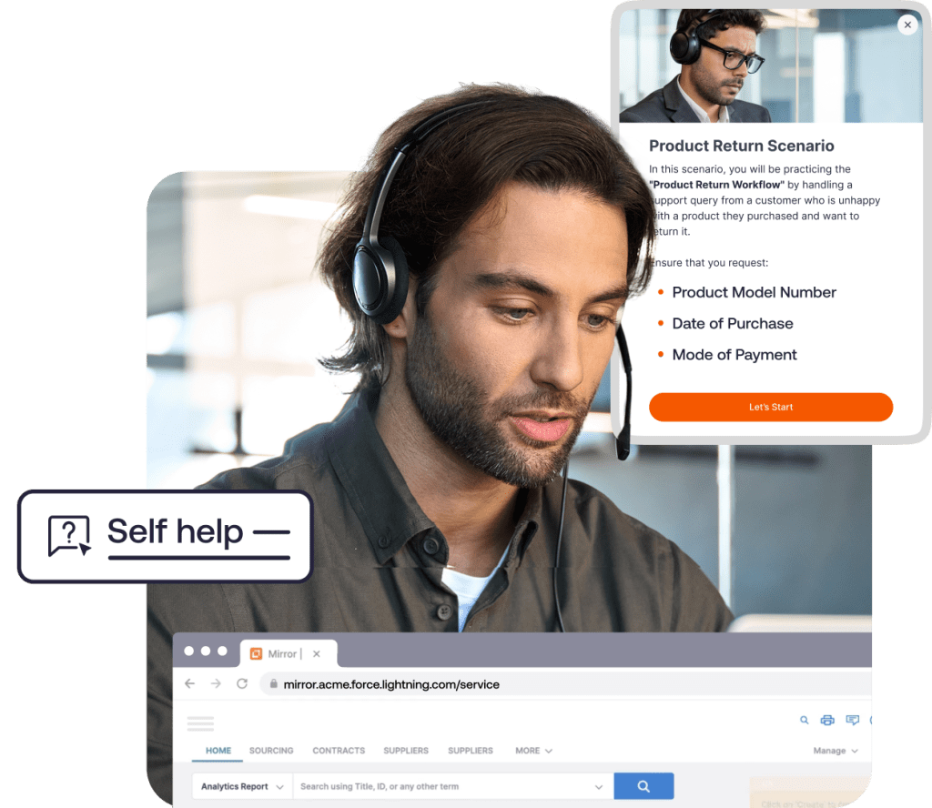 whatfix banking apps AI roleplay